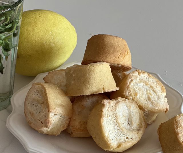 עוגיות שושנים לימון