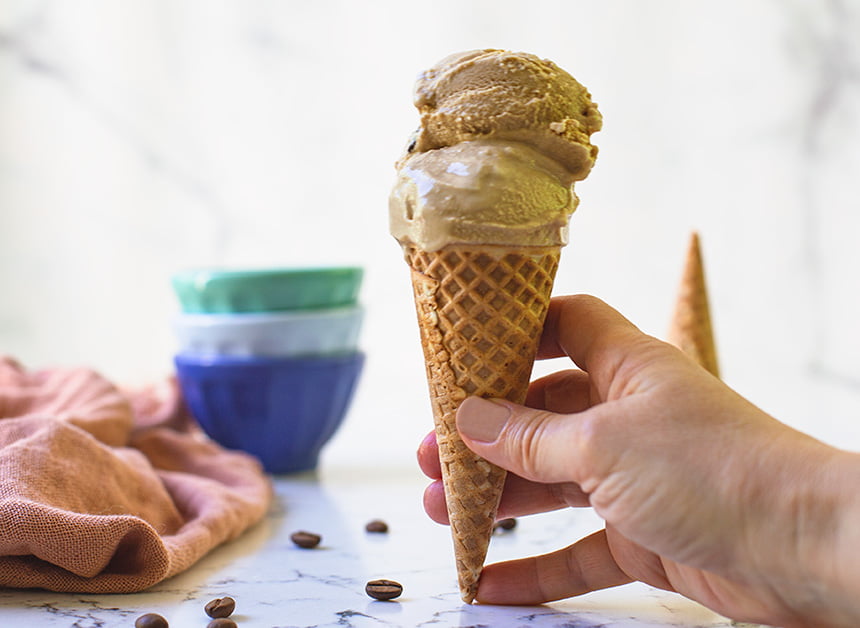 גלידה קפה קיטוגנית