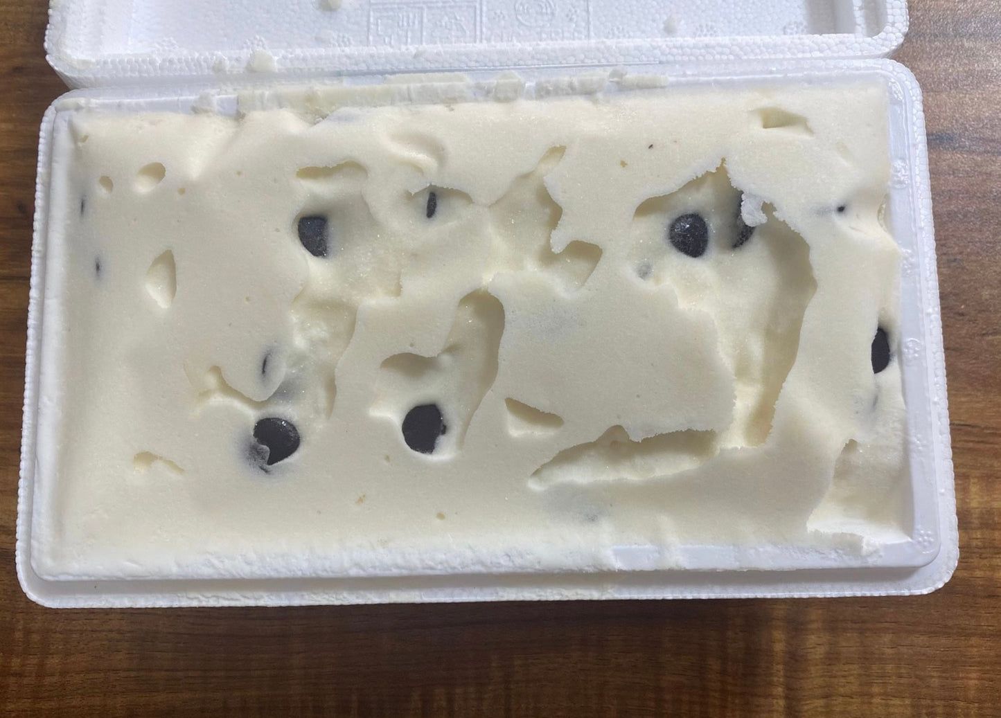 النعناع الآيس كريم مع الشوكولاته