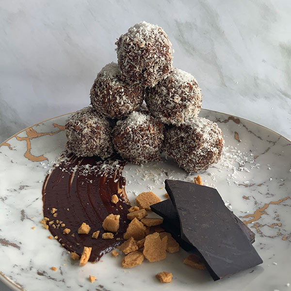 תופינה-כדורי שוקולד עם שוקולד 85%