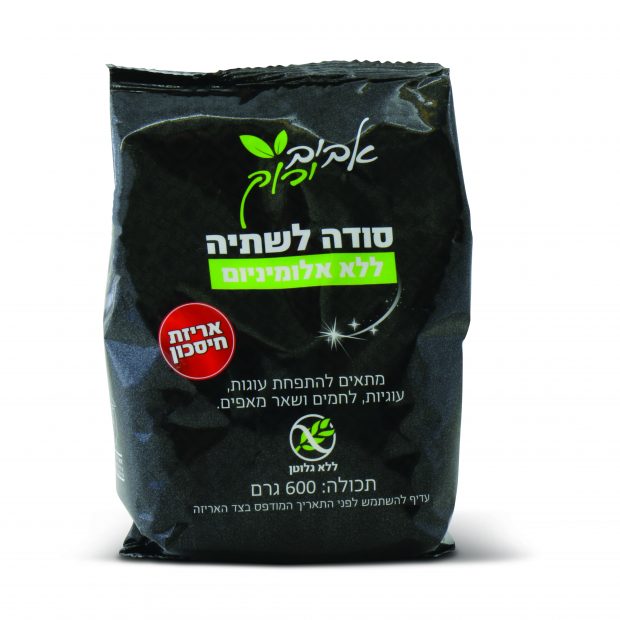 סודה לשתיה ללא אלומיניום