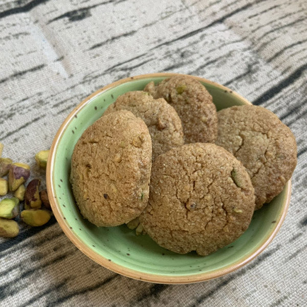 תופינה-עוגיות טחינה עם שברי פיסטוק