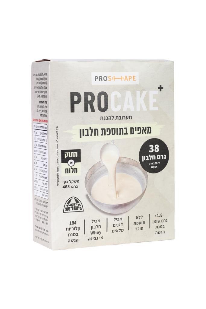תערובת להכנת מאפיים בתוספת חלבון