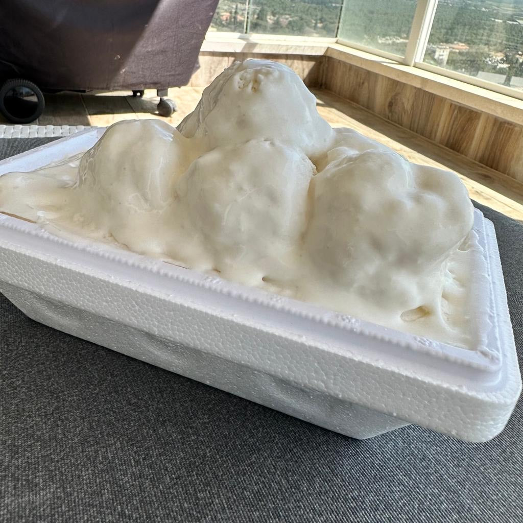 גלידת וניל קיטוגנית