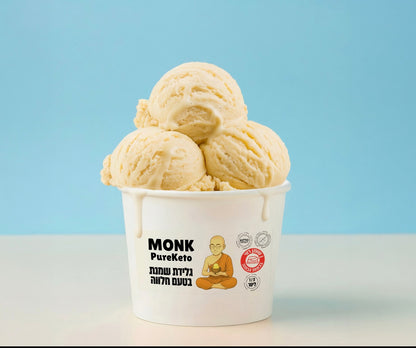 גלידה קיטו חלווה MONK