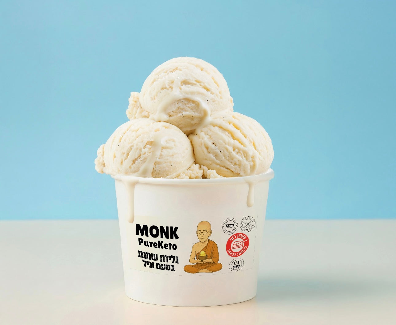 גלידה קיטו וניל MONK