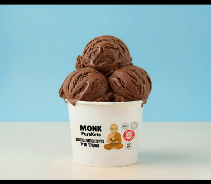 גלידה קיטו שוקולד MONK