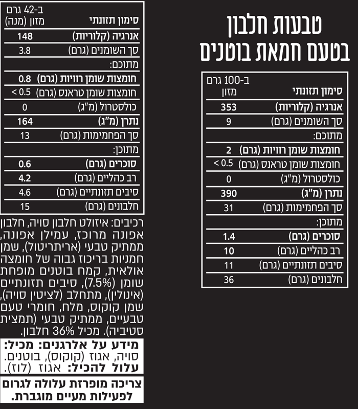 טבעות בוקר חלבון – חמאת בוטנים