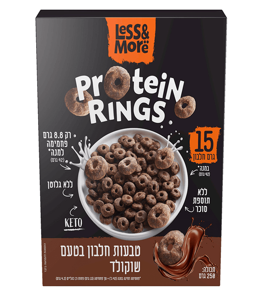 טבעות בוקר חלבון – שוקולד